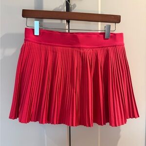 Lululemon Pleated Pink Tennis Skirt